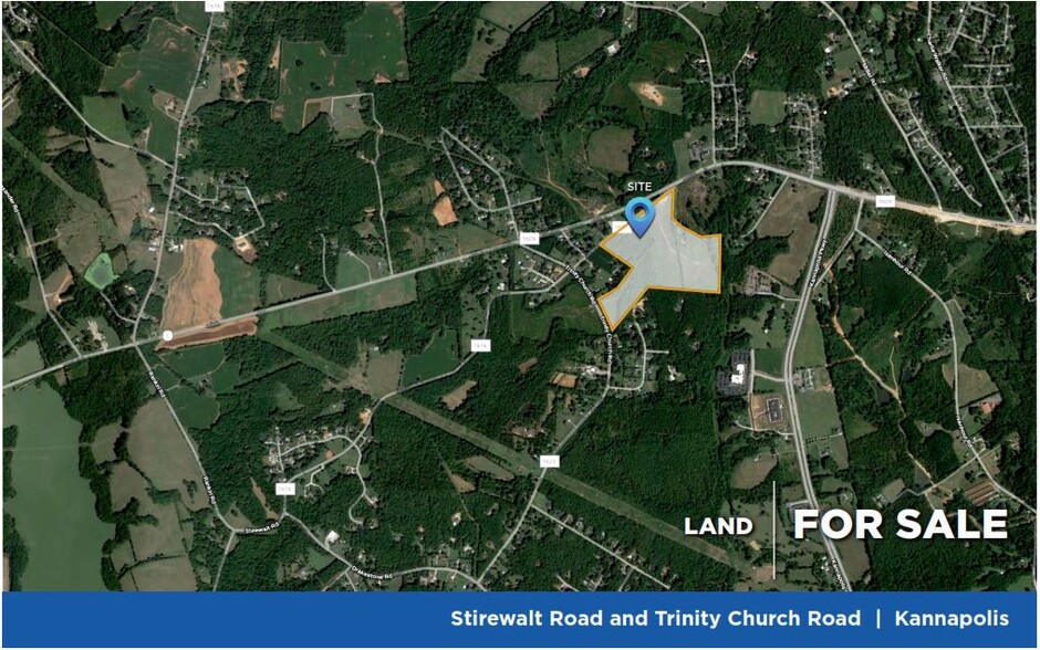 00 Stirewalt Rd & Trinity Church Rd, Kannapolis, NC for sale - Building Photo - Image 1 of 6