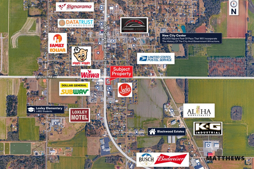 3215 S Hickory St, Loxley, AL for lease - Building Photo - Image 1 of 2