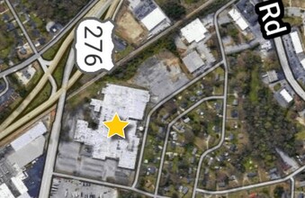 400 Bon Air St, Mauldin, SC - aerial  map view