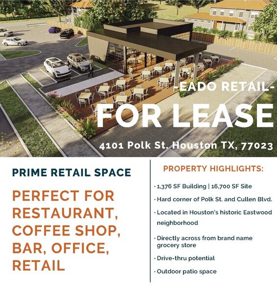 4101 Polk St, Houston, TX for lease - Building Photo - Image 1 of 4