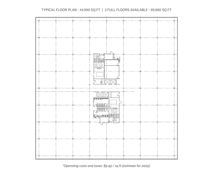350 Legget Dr, Ottawa, ON for lease Typical Floor Plan- Image 1 of 1