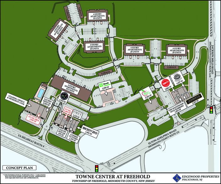 3300 US Highway 9, Freehold, NJ for lease - Site Plan - Image 2 of 11