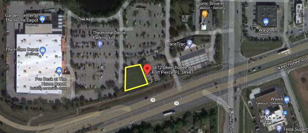 5872 Okeechobee Rd, Fort Pierce, FL for sale - Primary Photo - Image 1 of 8