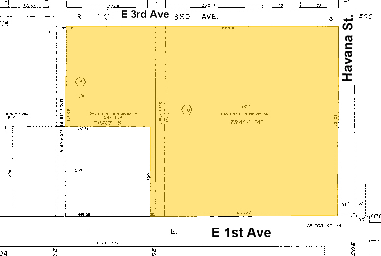 111 Havana St, Aurora, CO for lease - Plat Map - Image 2 of 17