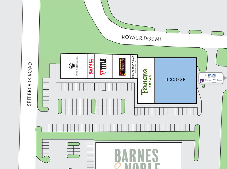 8 Spit Brook Rd, Nashua, NH for lease - Site Plan - Image 2 of 6