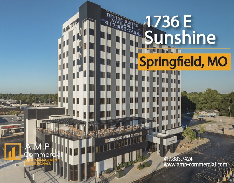 1736 E Sunshine St, Springfield, MO for lease - Building Photo - Image 1 of 11