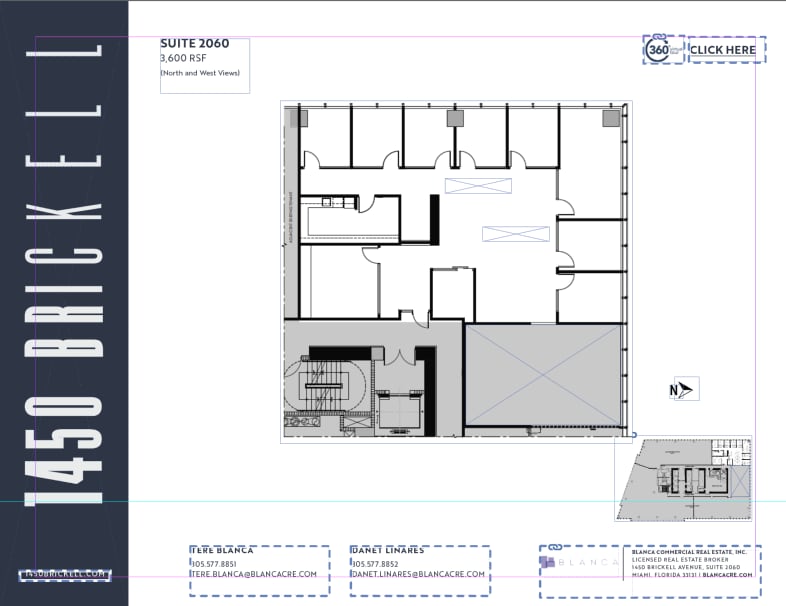 1450 Brickell Ave, Miami, FL for lease Floor Plan- Image 1 of 1