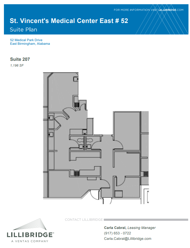 46-52 Medical Park Dr E, Birmingham, AL for lease Floor Plan- Image 1 of 1