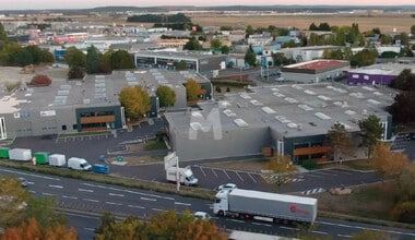 Sainte-Geneviève-des-Bois - AERIAL  map view