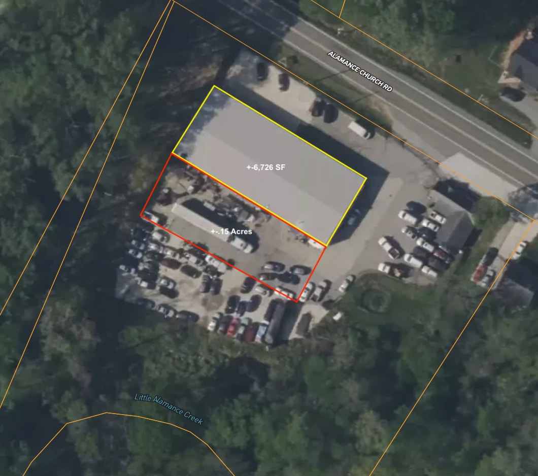 1520 Alamance Church Rd, Greensboro, NC for lease Aerial- Image 1 of 4
