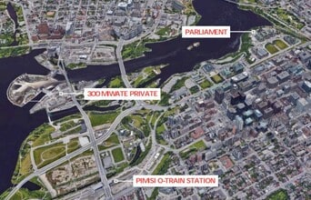 300 Miwate Pvt, Ottawa, ON - AERIAL map view