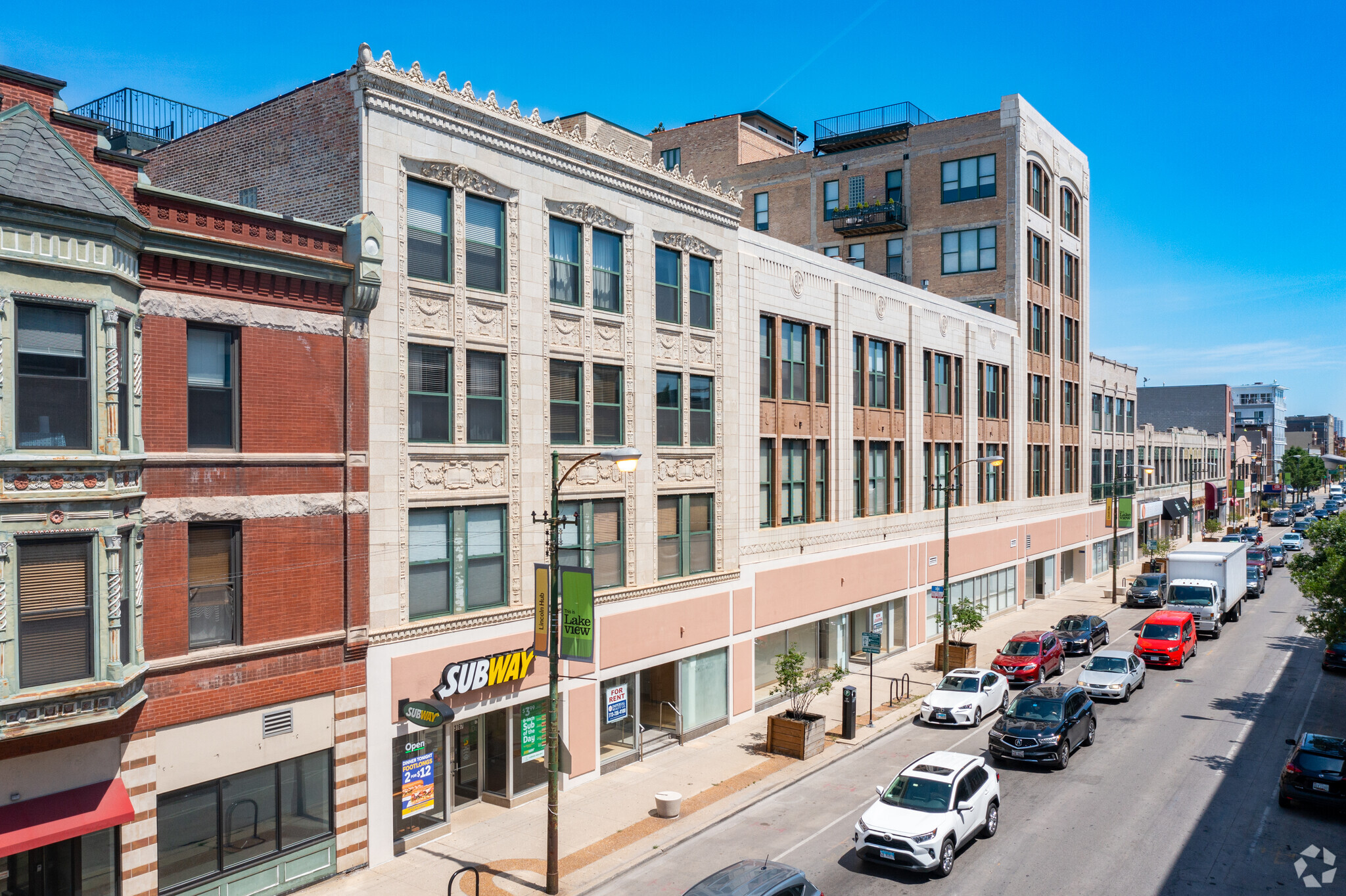 3145-3167 N Lincoln Ave, Chicago, IL for lease Building Photo- Image 1 of 8