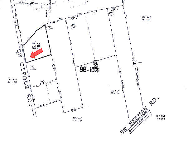 19450 SW Cipole Rd, Tualatin, OR for lease - Plat Map - Image 2 of 7