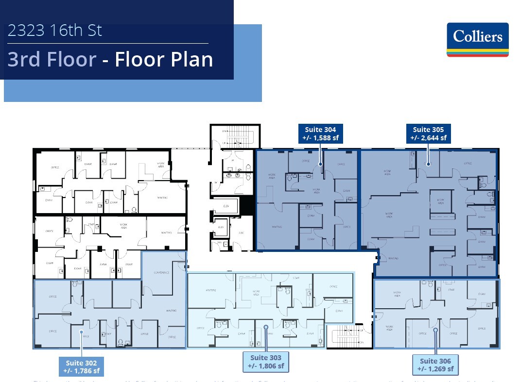 2323 16th St, Bakersfield, CA for lease Floor Plan- Image 1 of 1