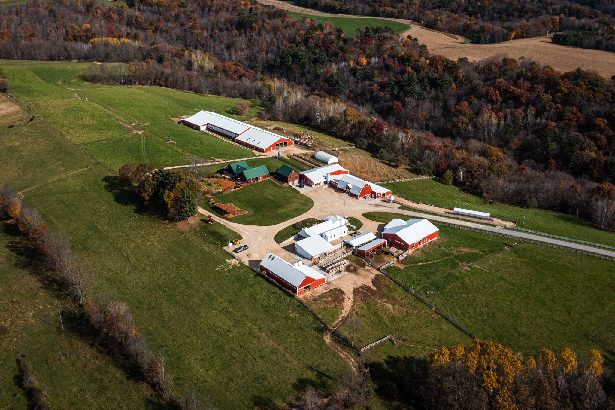 S1597 Hanson Rd, Westby, WI for sale Aerial- Image 1 of 1