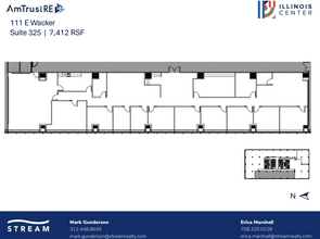 111 E Wacker Dr, Chicago, IL for lease Floor Plan- Image 1 of 1