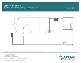 7925 NW 12th St, Doral, FL for lease Floor Plan- Image 1 of 1