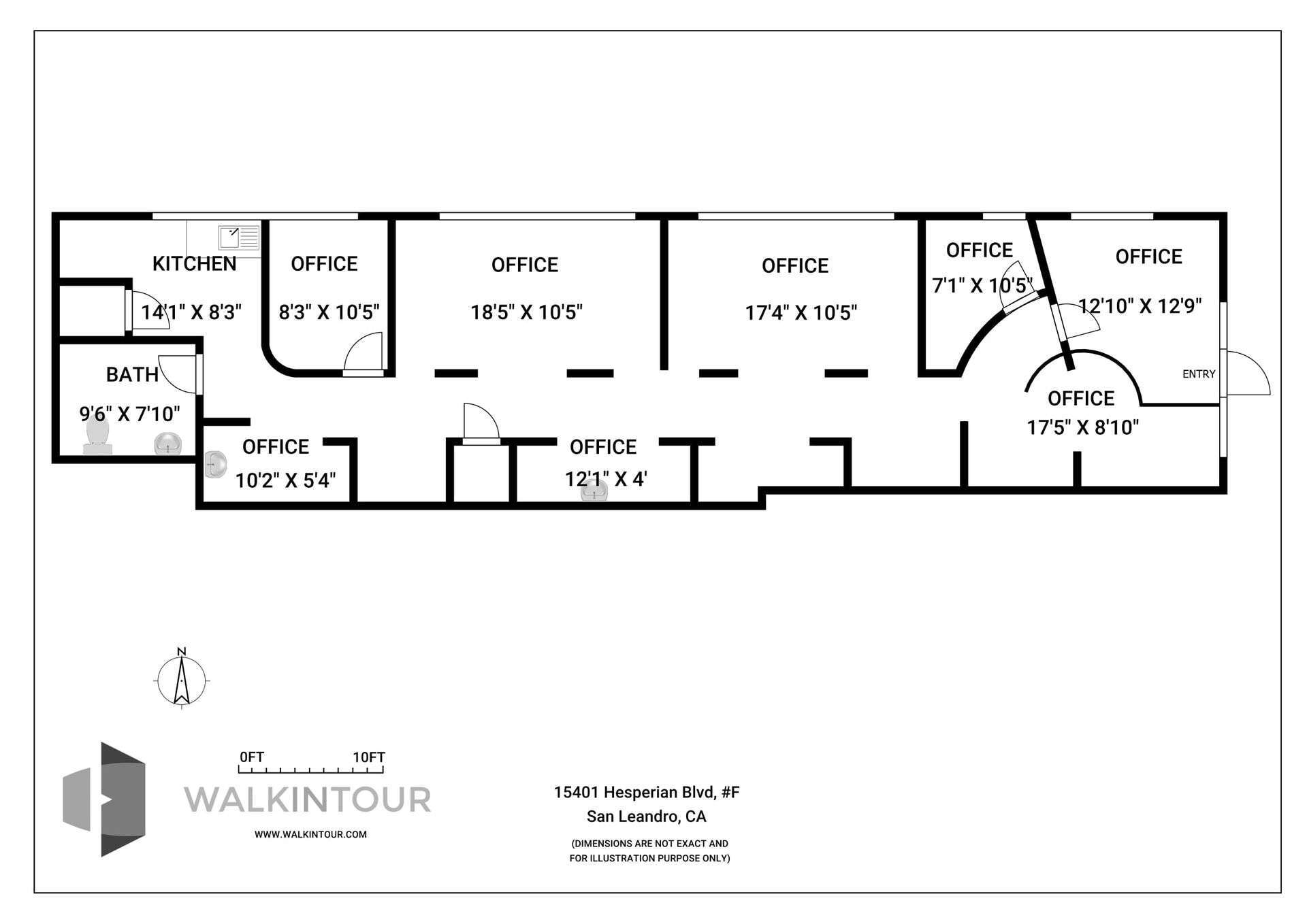 15401 Hesperian Blvd, San Leandro, CA for lease Interior Photo- Image 1 of 1