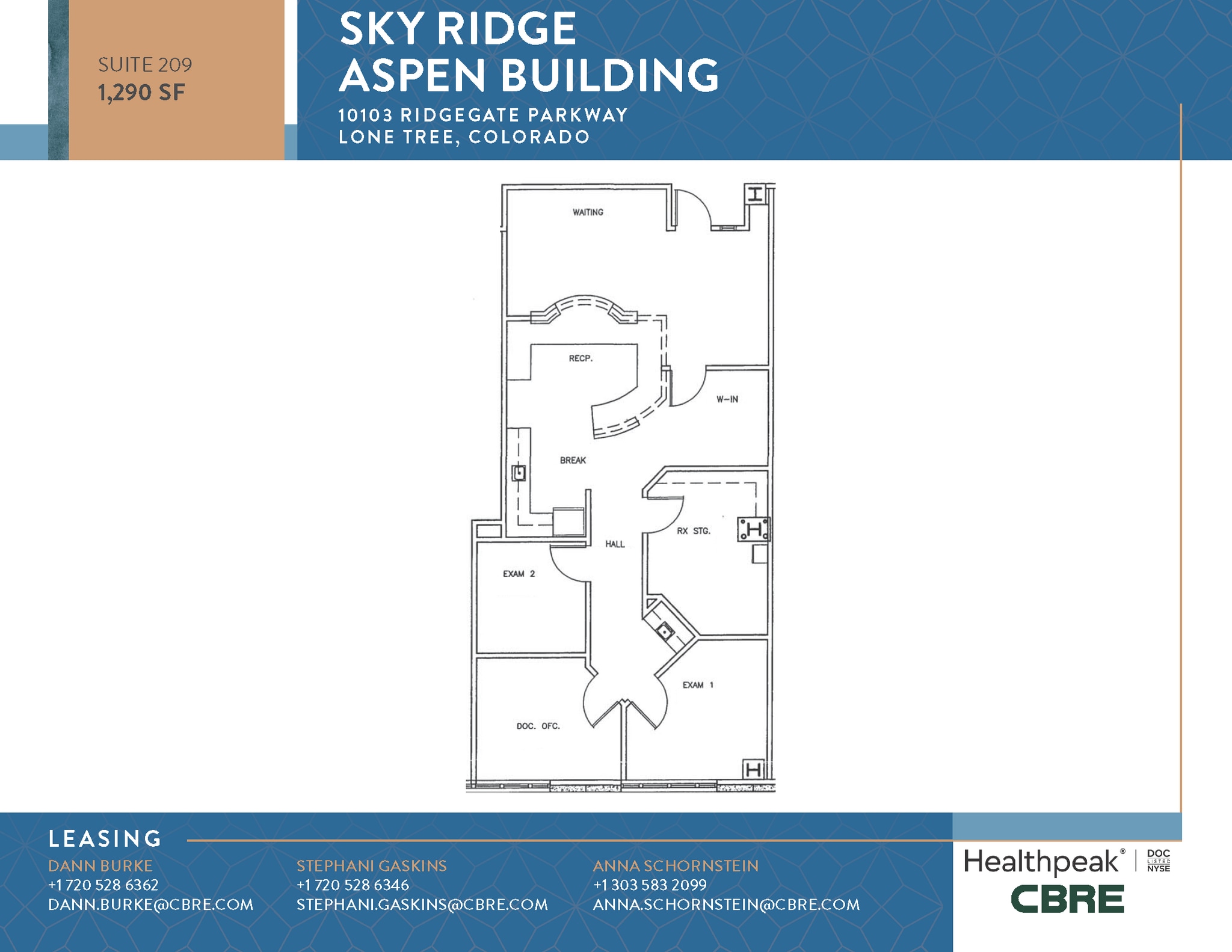 10535 Park Meadows Blvd, Lone Tree, CO for lease Floor Plan- Image 1 of 1