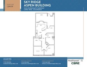 10535 Park Meadows Blvd, Lone Tree, CO for lease Floor Plan- Image 1 of 1