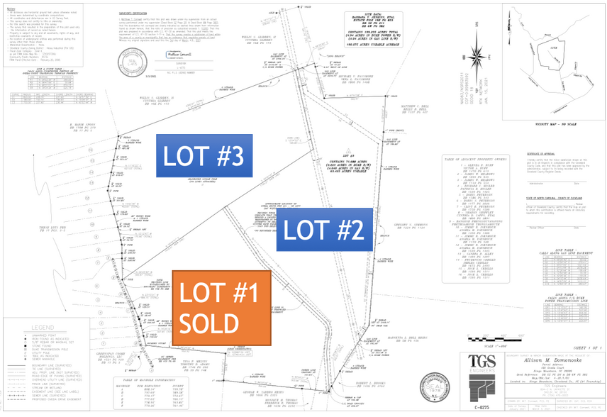 120 Oveda Ct, Kings Mountain, NC for sale - Aerial - Image 1 of 2