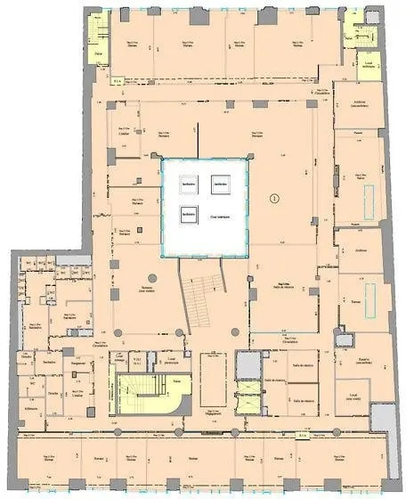 Office in Clichy for lease - Floor Plan - Image 2 of 2