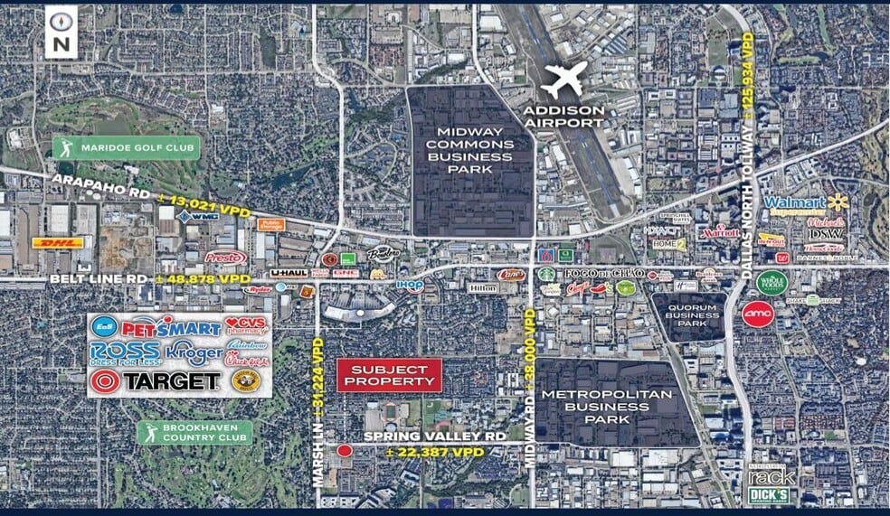 3710 Spring Valley Rd, Addison, TX for lease - Building Photo - Image 2 of 3