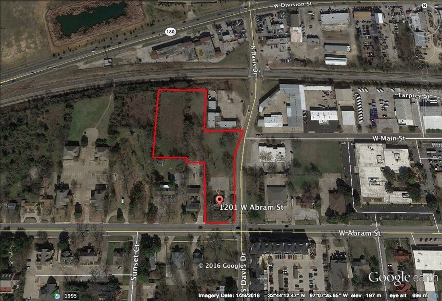 1201 W Abram St, Arlington, TX for sale - Primary Photo - Image 1 of 1