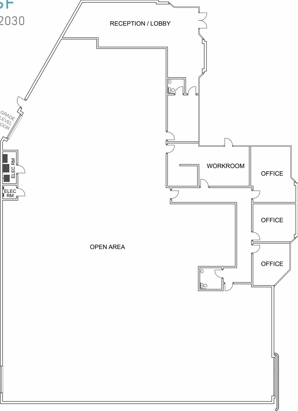 9350 Trade Pl, San Diego, CA for lease Floor Plan- Image 1 of 1