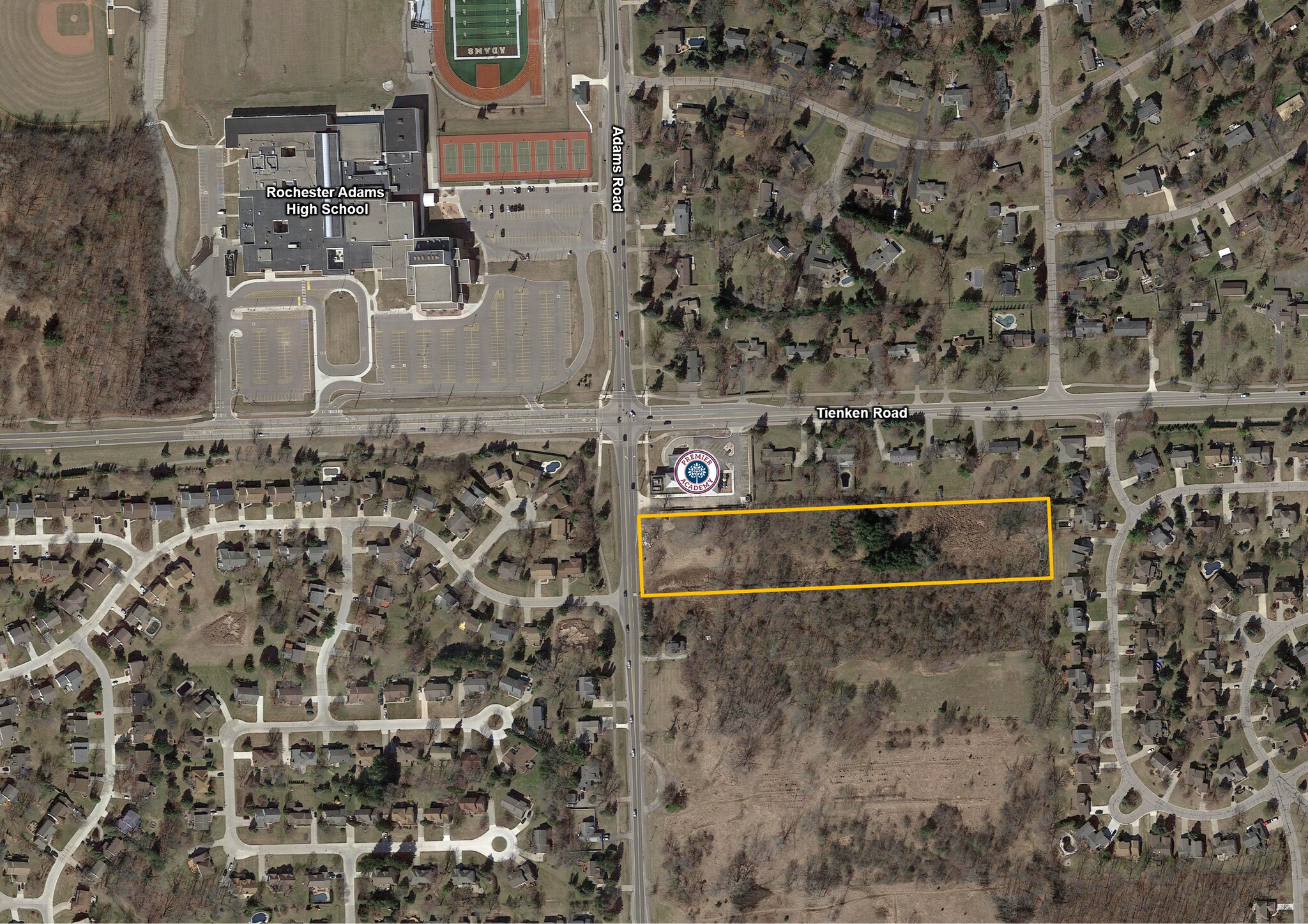SEC Adams And Tienken Rd, Rochester, MI for sale Building Photo- Image 1 of 1