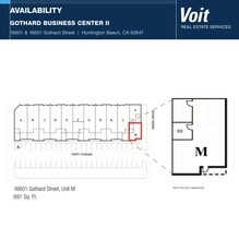 16601 Gothard St, Huntington Beach, CA for lease Floor Plan- Image 2 of 2