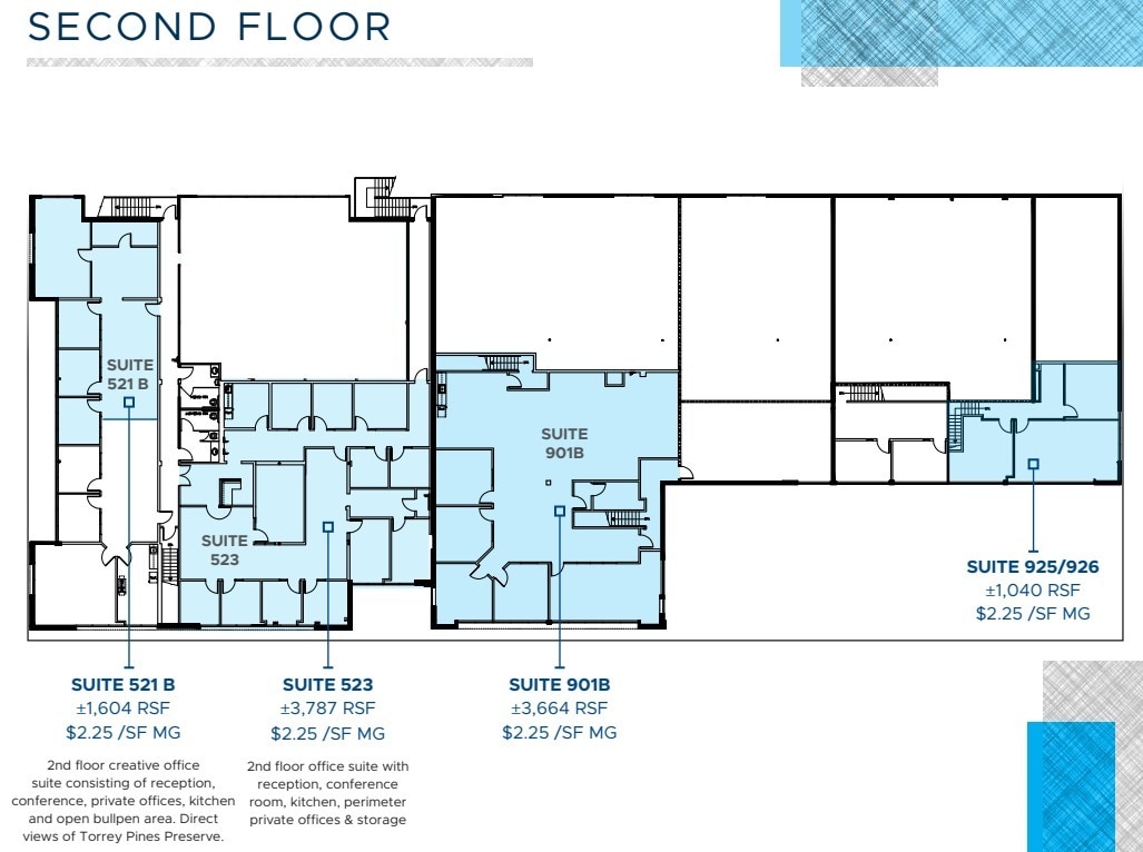 11839-11855 Sorrento Valley Rd, San Diego, CA for lease Floor Plan- Image 1 of 1