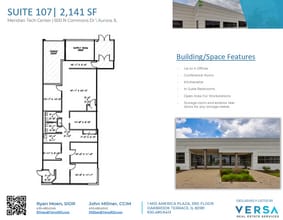 550 N Commons Dr, Aurora, IL for lease Floor Plan- Image 2 of 2