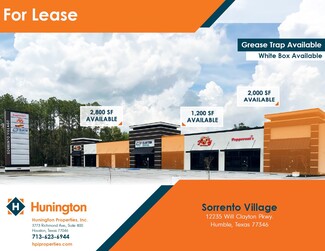 More details for 12235 Will  Clayton Blvd, Humble, TX - Retail for Lease