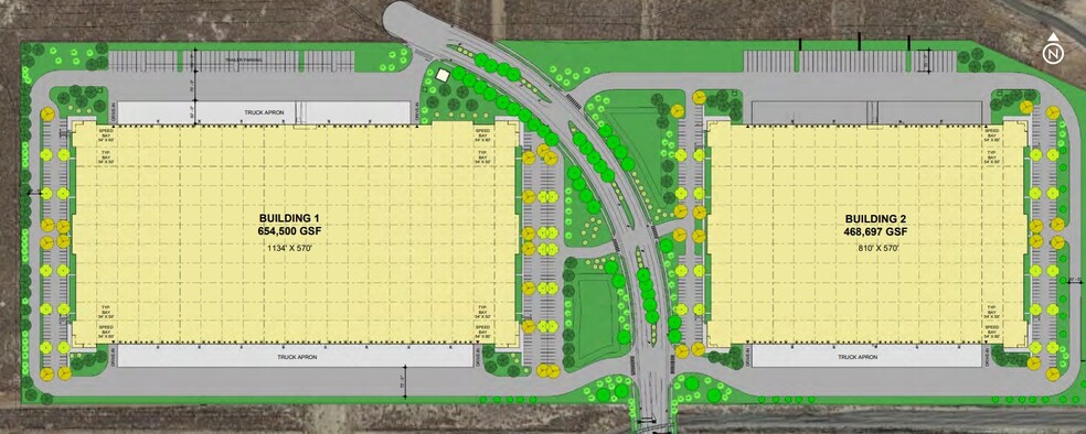 13000 Moya Blvd, Reno, NV for lease - Site Plan - Image 2 of 4