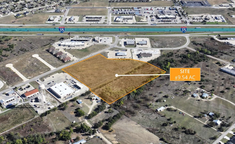 Town Center Blvd, Jarrell, TX for sale - Aerial - Image 1 of 4