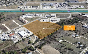 Town Center Blvd, Jarrell, TX - AERIAL  map view - Image1