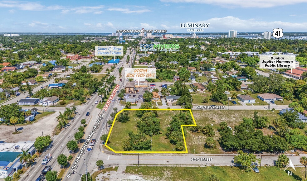 3159 Dr Martin Luther King Blvd, Fort Myers, FL for sale - Aerial - Image 2 of 4