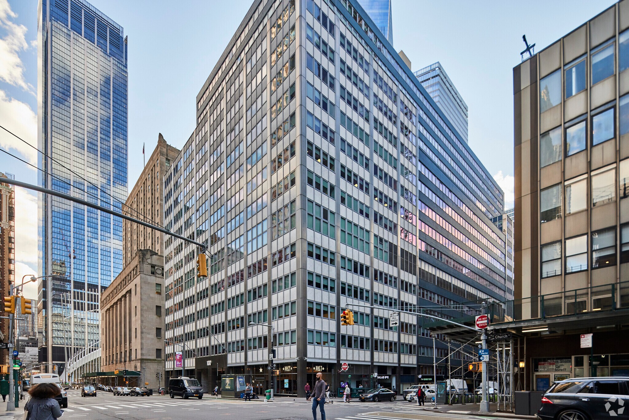 100 Church St, New York, NY for lease Building Photo- Image 1 of 8