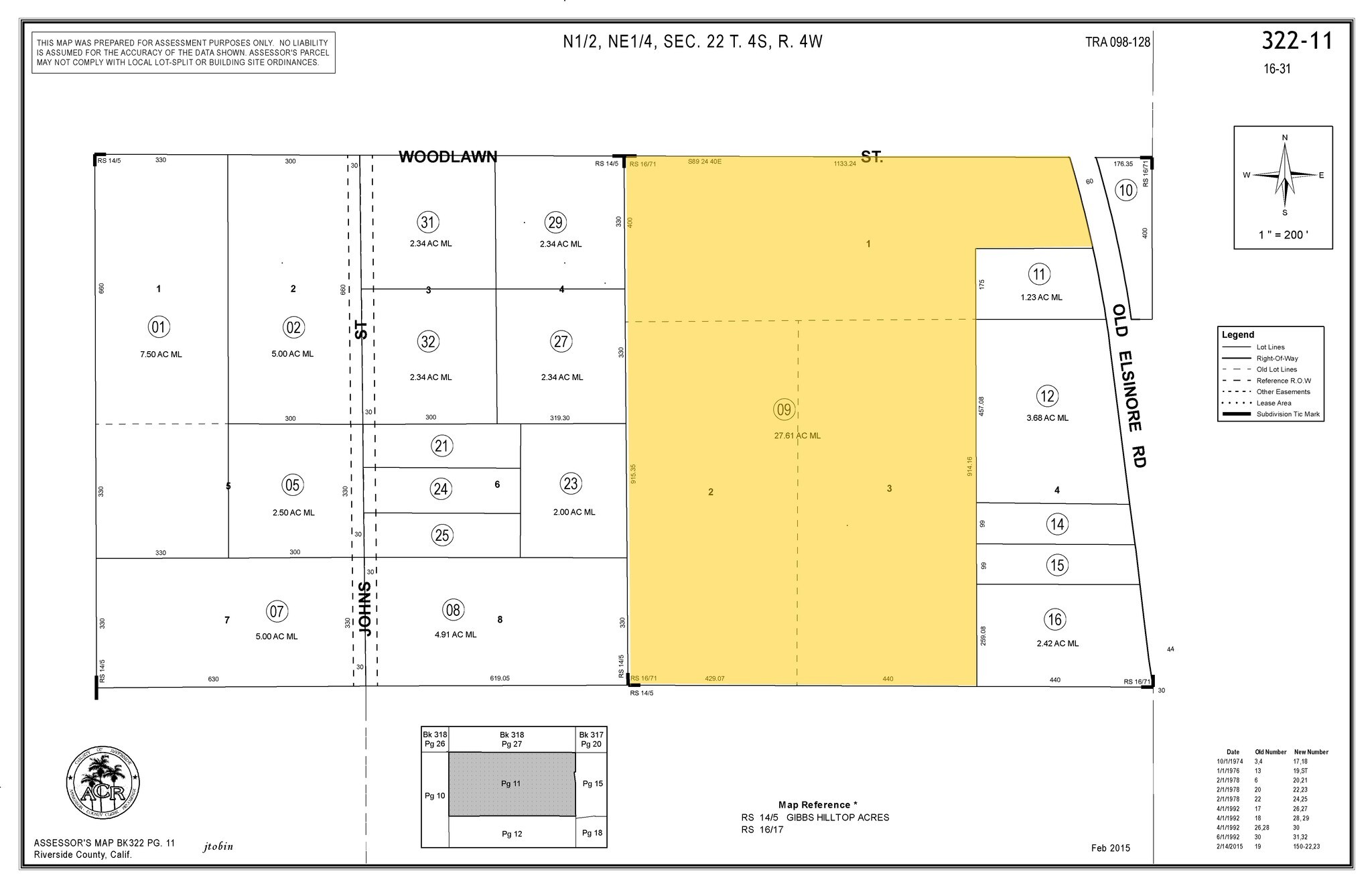 21031 Old Elsinore Rd, Perris, CA for sale Plat Map- Image 1 of 1