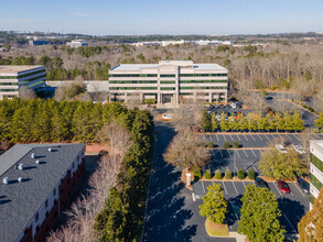 3650 Mansell Rd, Alpharetta, GA - aerial  map view