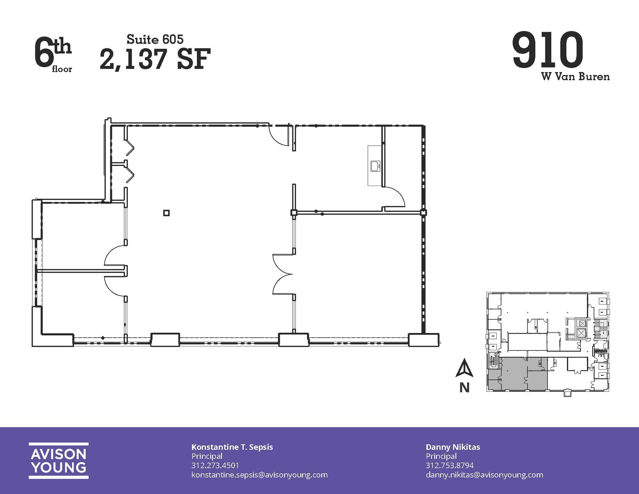 910 W Van Buren St, Chicago, IL for lease Floor Plan- Image 1 of 1