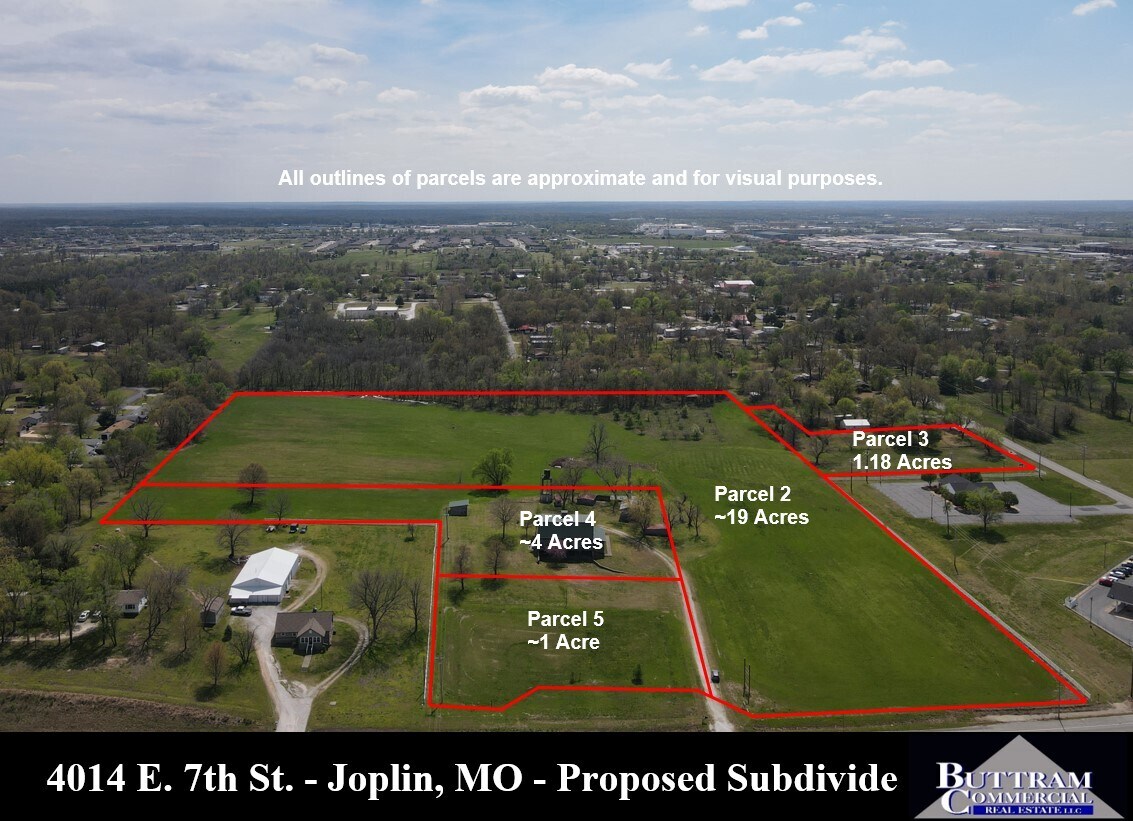4014 E 7th St, Joplin, MO for sale Aerial- Image 1 of 17