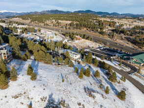 24928 Genesee Trail Rd, Golden, CO - aerial  map view