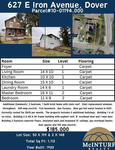 627 E Iron Ave, Dover, OH for sale - Building Photo - Image 3 of 8