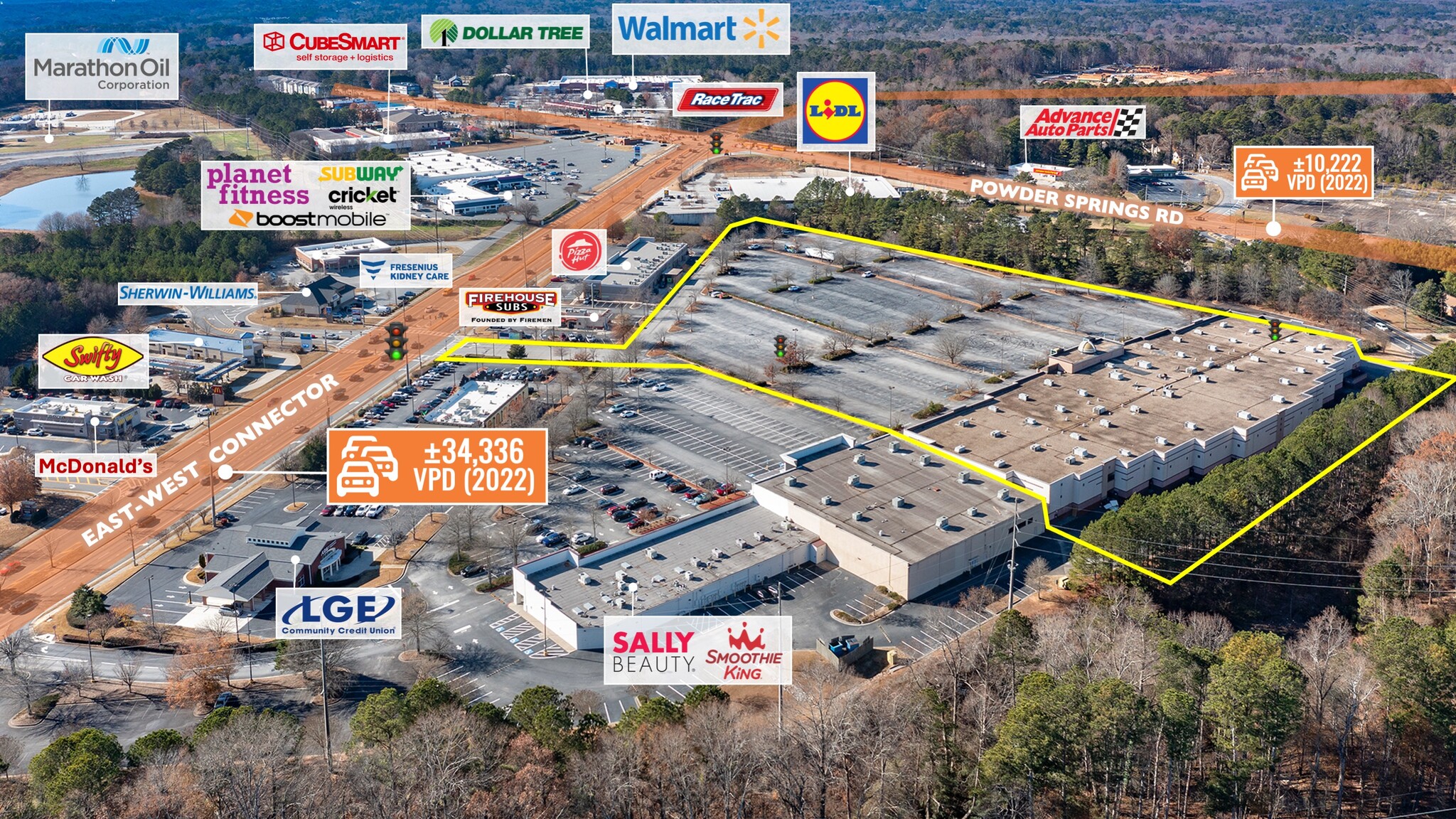 2840 E West Connector, Austell, GA for sale Building Photo- Image 1 of 20