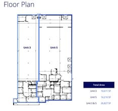 124 Milner Ave, Toronto, ON for lease Floor Plan- Image 1 of 1