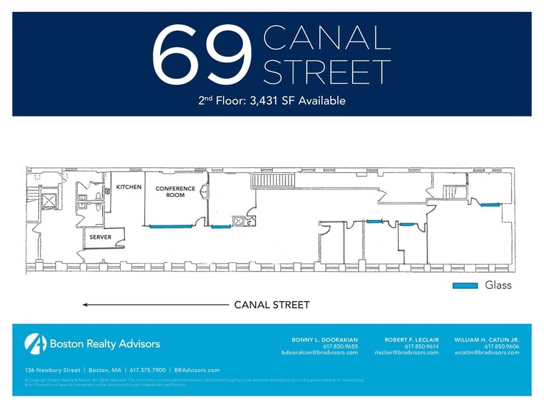 69 Canal St, Boston, MA for lease - Floor Plan - Image 2 of 8