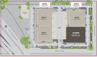 2080 Sanyo Ave, San Diego, CA for lease Site Plan- Image 2 of 2