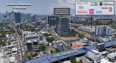 3625 NE 2nd Ave, Miami, FL - aerial  map view - Image1